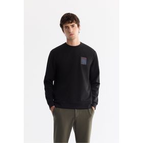 Avva A42Y1286 Siyah Erkek Sweatshirt