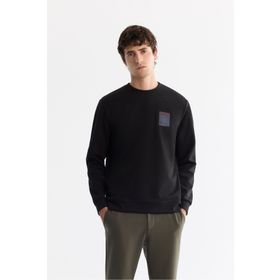 Avva A42Y1286 Siyah Erkek Sweatshirt