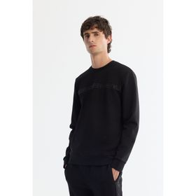 Avva A42Y1308 Siyah Erkek Sweatshirt