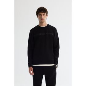 Avva A42Y1308 Siyah Erkek Sweatshirt