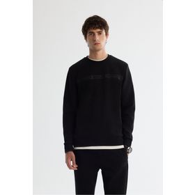 Avva A42Y1308 Siyah Erkek Sweatshirt