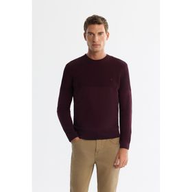 Avva A42Y5190 Bordo Erkek Triko