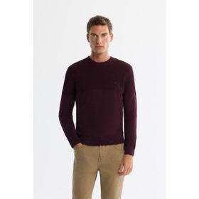 Avva A42Y5190 Bordo Erkek Triko