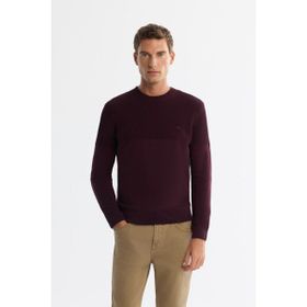 Avva A42Y5190 Bordo Erkek Triko