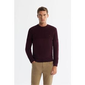 Avva A42Y5190 Bordo Erkek Triko