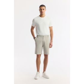Avva A51Y3712 Erkek Taş Beli Lastikli Bağcıklı Bi-Stretch 2 İplik Örme Regular Fit Şort