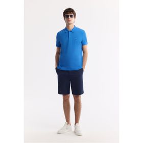 Avva A51Y3727 Lacivert Erkek Klasik Bel Pamuklu Bi-Stretch Relaxed Fit Şort