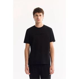 Avva A52Y1014 Siyah Regular Fit Erkek Tişört