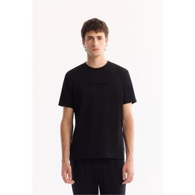 Avva A52Y1014 Siyah Regular Fit Erkek Tişört