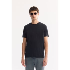 Avva A52Y1022 Siyah Regular Fit Erkek T-shirt
