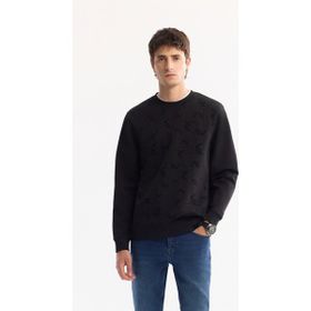 Avva A52Y1208 Siyah Regular Fit Erkek Sweatshirt