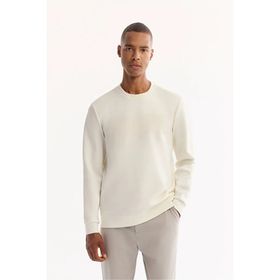 Avva A52Y1215 Ekru Regular Fit Erkek Sweatshirt
