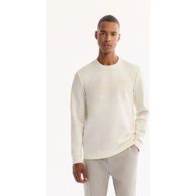 Avva A52Y1215 Ekru Regular Fit Erkek Sweatshirt