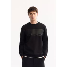 Avva A52Y1215 Siyah Regular Fit Erkek Sweatshirt