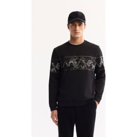 Avva A52Y1256 Siyah Regular Fit Erkek Sweatshirt