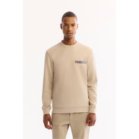Avva A52Y1260 Bej Regular Fit Erkek Sweatshirt