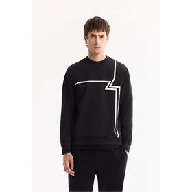 Avva A52Y1284 Siyah Regular Fit Erkek Sweatshirt