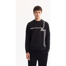 Avva A52Y1284 Siyah Regular Fit Erkek Sweatshirt