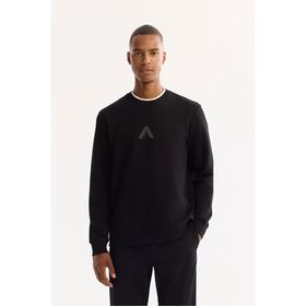 Avva A52Y1305 Siyah Regular Fit Erkek Sweatshirt