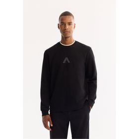 Avva A52Y1305 Siyah Regular Fit Erkek Sweatshirt