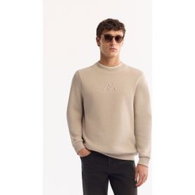Avva A52Y1327 Taş Regular Fit Erkek Sweatshirt