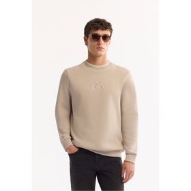 Avva A52Y1327 Taş Regular Fit Erkek Sweatshirt