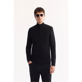 Avva A52Y5151 Siyah Regular Fit Erkek Kazak