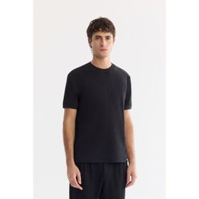Avva A61Y1023 Siyah Regular Fit Erkek Tişört