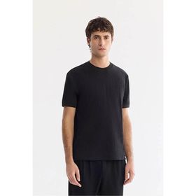 Avva A61Y1023 Siyah Regular Fit Erkek Tişört