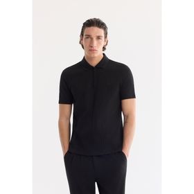 Avva A61Y1038 Siyah Regular Fit Erkek Tişört