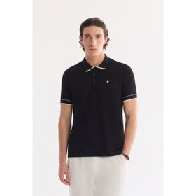 Avva A61Y1075 Siyah Regular Fit Erkek Tişört