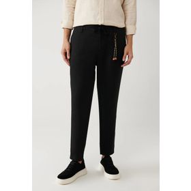 Avva B003032 Siyah Erkek Pantolon
