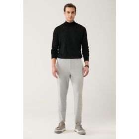 Avva B003033 Açık Gri Erkek Pantolon