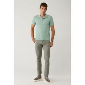 Avva B003524 Açık Haki Erkek Kot Pantolon