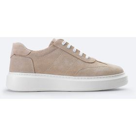 Avva B008002 Erkek Bej Süet Esnek Taban Hafif Casual Ayakkabı
