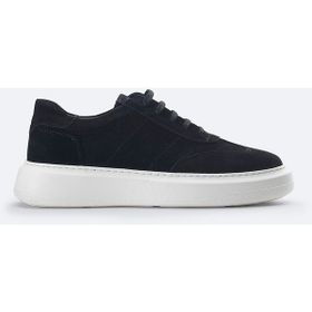 Avva B008002 Erkek Siyah Süet Esnek Taban Hafif Casual Ayakkabı