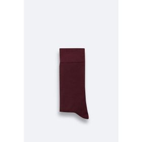 Avva B008505 Bordo Erkek Çorap