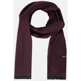 Avva B009401 Bordo Erkek Düz Şal