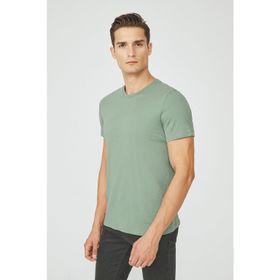 Avva E001000 Haki Erkek T-shirt