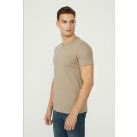 Avva E001001 Klasik Erkek T-shirt
