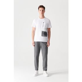 Avva E003000 Gri Erkek Pantolon