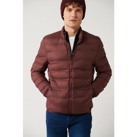 Avva E006019 Bordo Erkek Şişme Mont