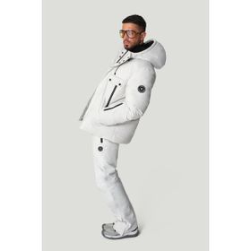 AVVA Erkek Beyaz Su İtici Rüzgar Geçirmez Beli Ayarlanabilir Comfort Fit Kayak Pantolonu A42Y3125 -