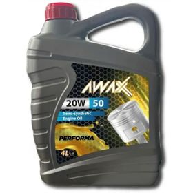 Awax 20W-50 4 lt Motor Yağı