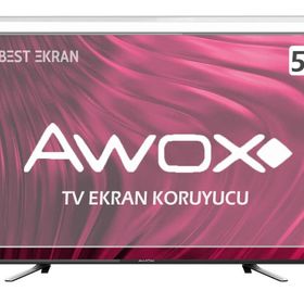 Awox B205000S Uyumlu Tv Ekran Koruyucu 3 mm Ekran Koruma Paneli