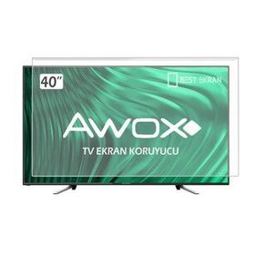 Awox SU4100 Uyumlu Tv Ekran Koruyucu 3 mm Ekran Koruma Paneli