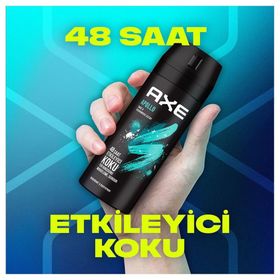 Axe 150 ml Apollo 48 Saat Etkileyici Erkek Sprey Deodorant
