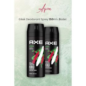 Axe Africa 2x150 ml Erkek Deodorant Sprey
