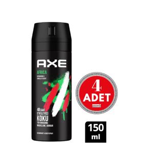 Axe Africa 4x150 ML Erkek Deodorant