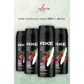 Axe Africa 4x150 ML Erkek Deodorant